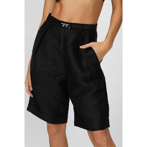 NEW THE KOOPLES bermuda shorts in black - Picture 4 of 5